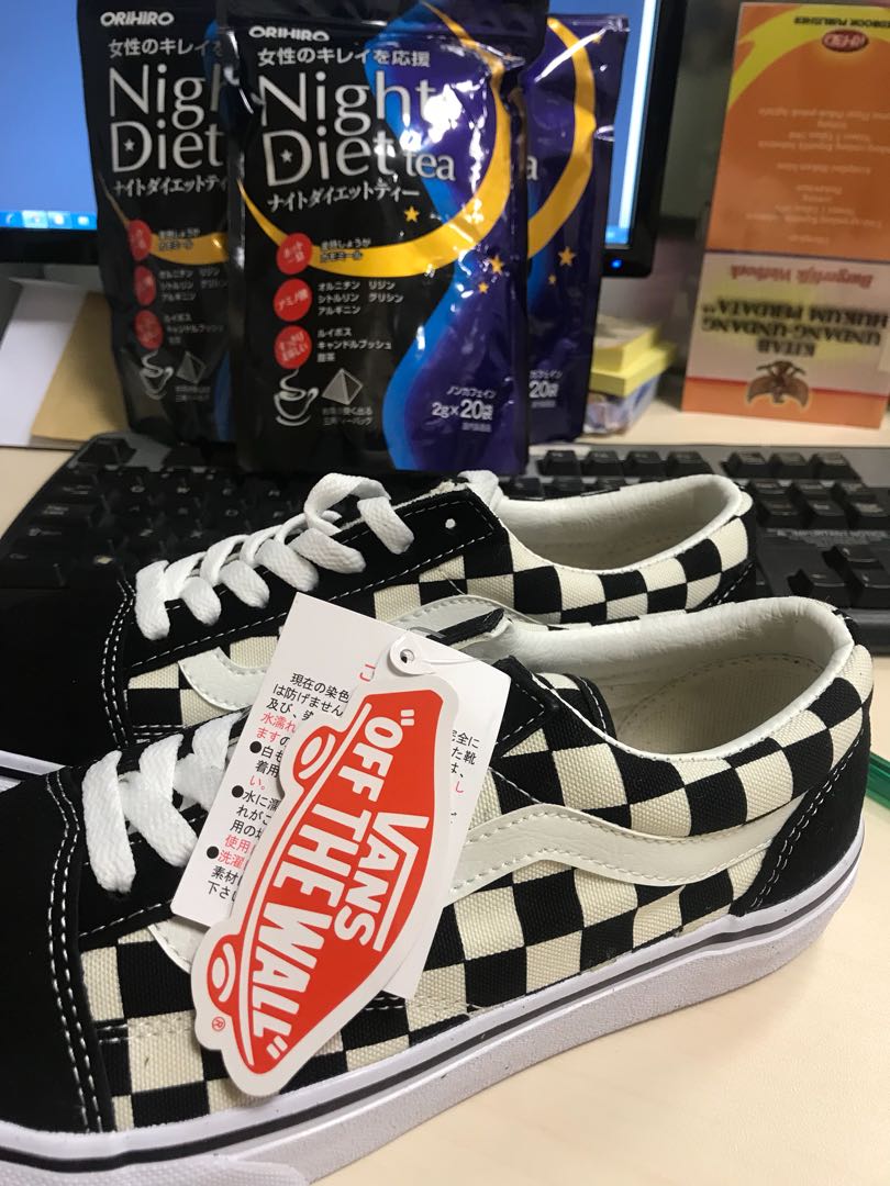 Vans old skool checkerboard original store