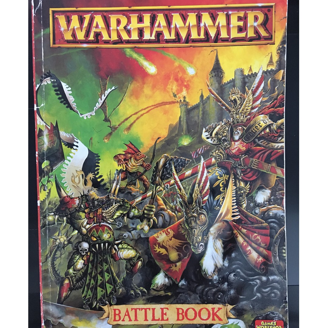 1996 Battle Book RETRO Games Workshop Warhammer 5th Edition 