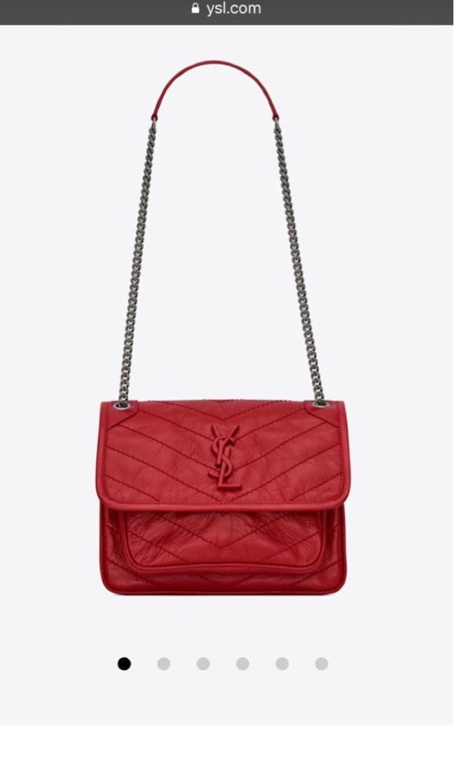 Ysl niki 2025 bag medium size