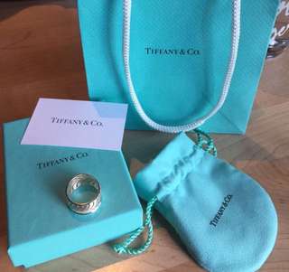 Tiffany and co ring   Size 6