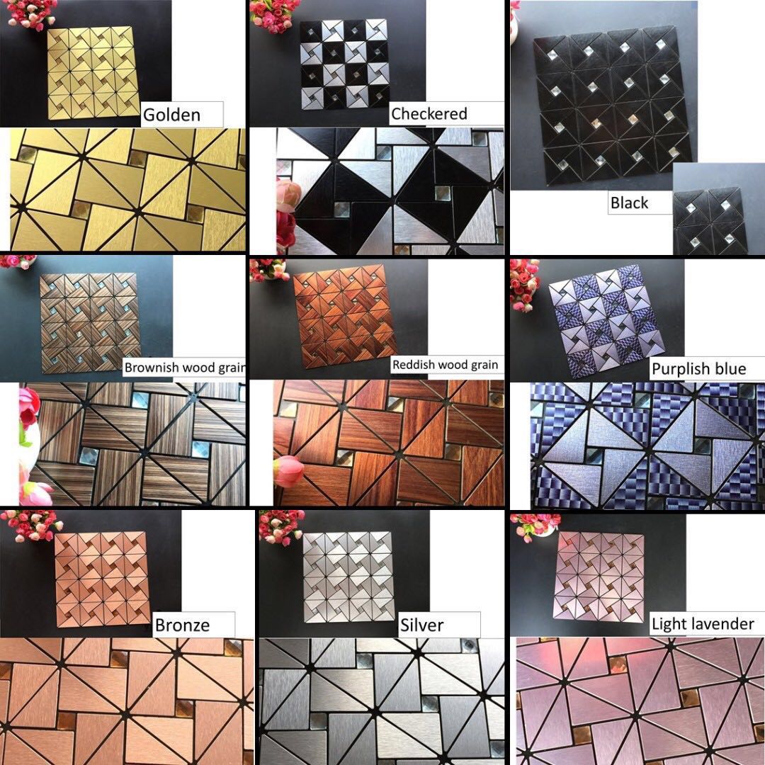 3d Wallpaper Tiles Metal Self Adhesive Not 3d Bricks Wood