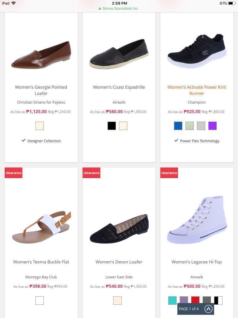 Payless codes 2018 sale