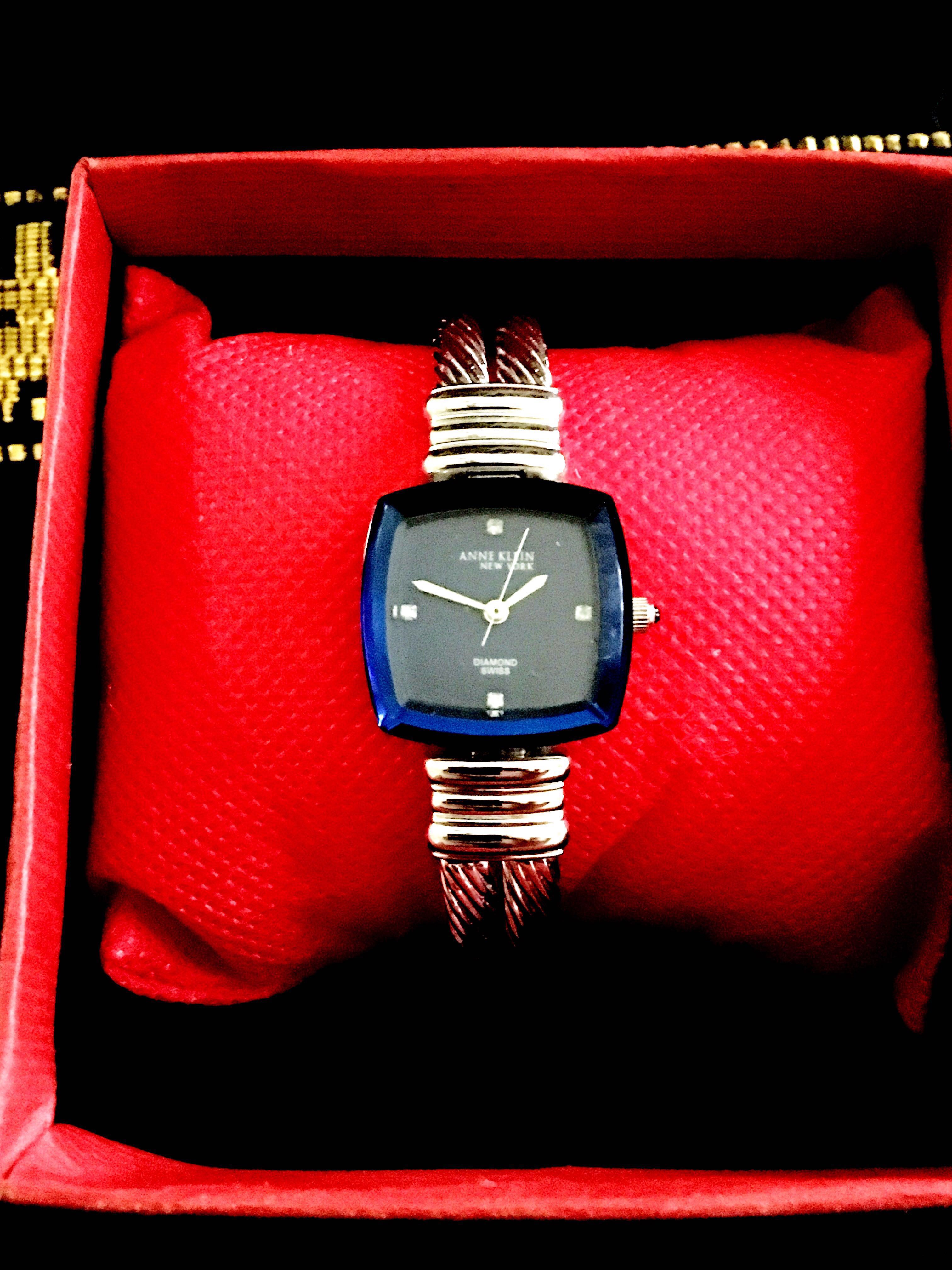 Anne Klein Diamond Swiss Watch Shielz Watch PACKAGE DEAL