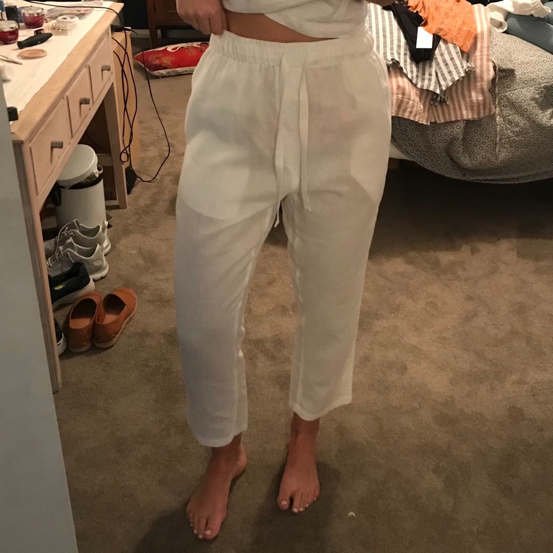 Assembly label Anya linen pants, Women