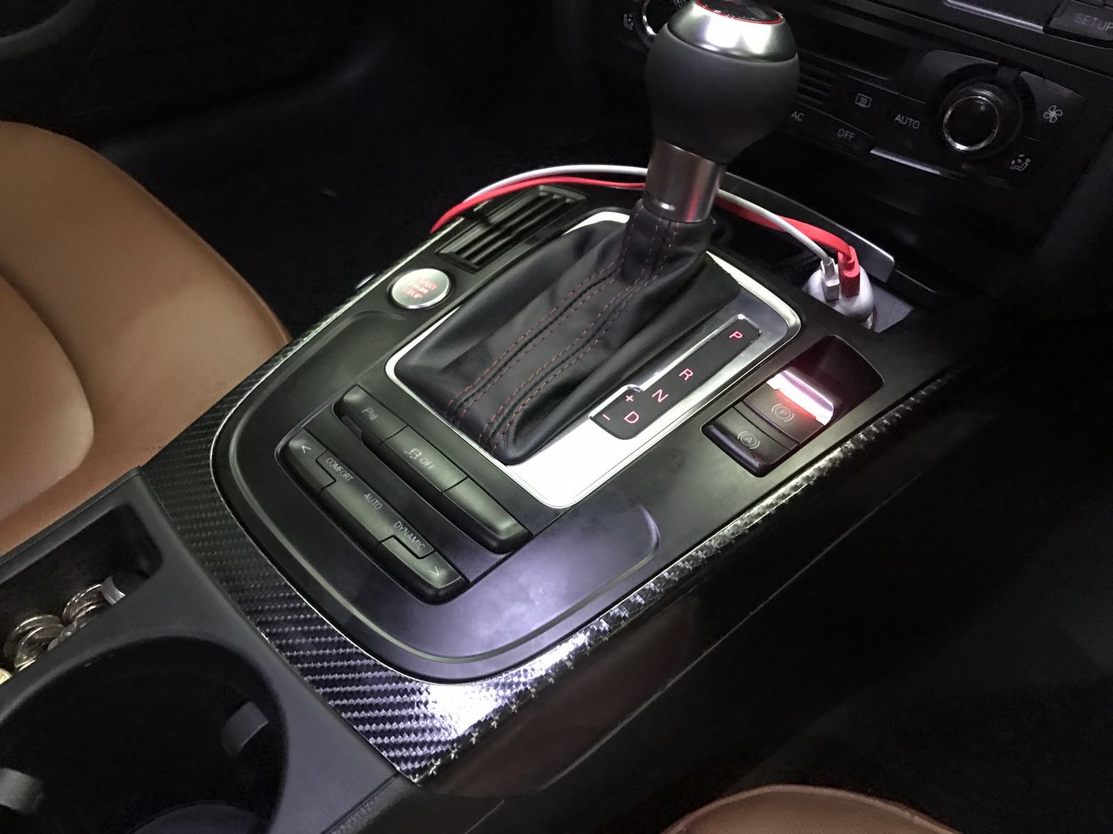 Audi A4 Interior 6d Carbon Fiber Wrap Car Accessories Accessories