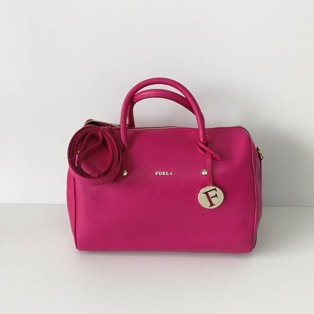 Authentic Furla Speedy Boston Bag