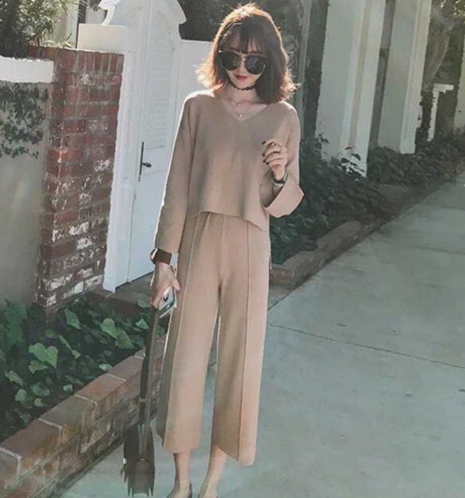Brand New Korean Outfit Set w actual pic Women s Fashion Tops Others Tops on Carousell