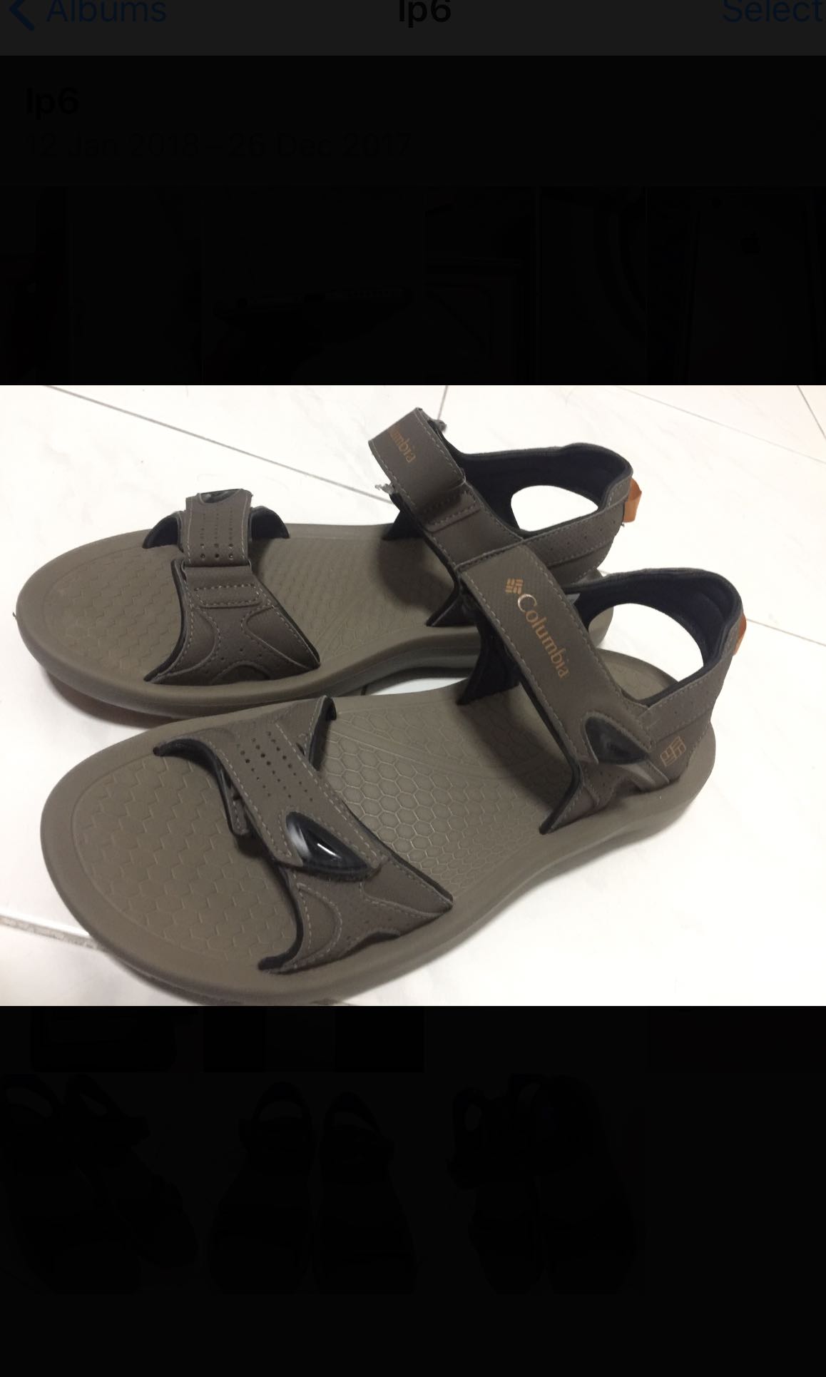 Columbia Omni-grip sandals, Men's 