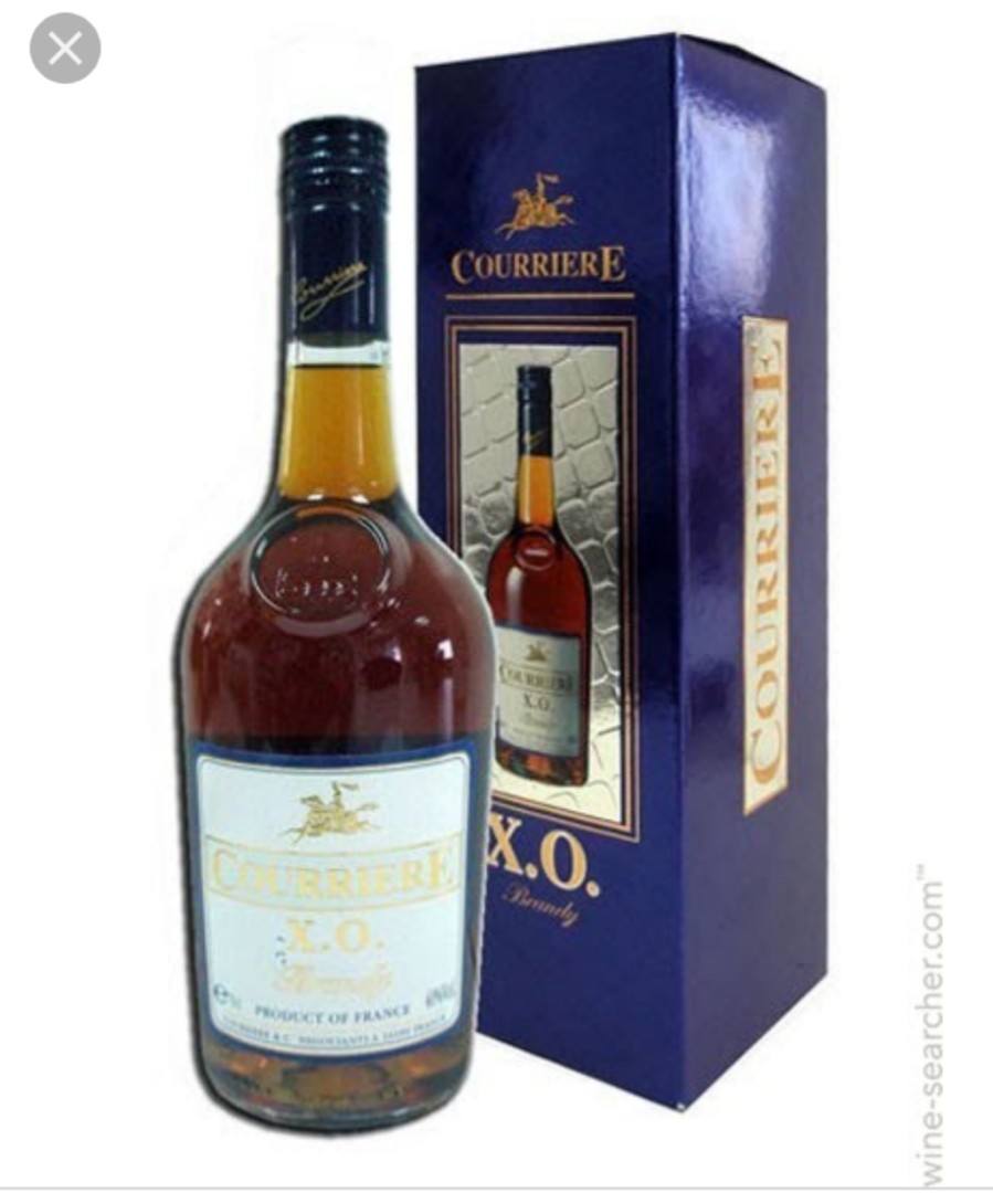 courriere XO Brandy, Food & Drinks, Alcoholic Beverages on Carousell