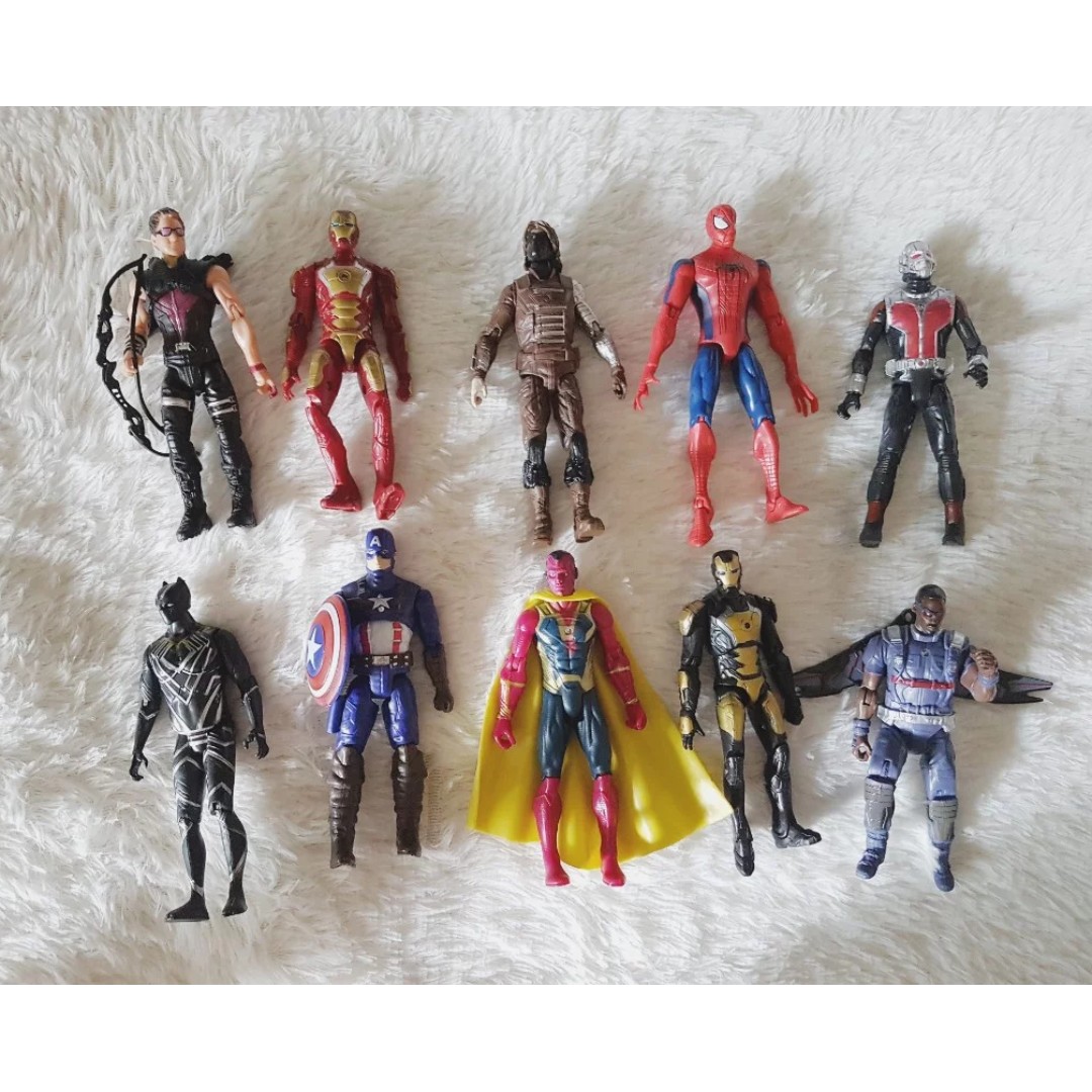 Full Set Marvel Avengers Assemble Action Figures Infinity