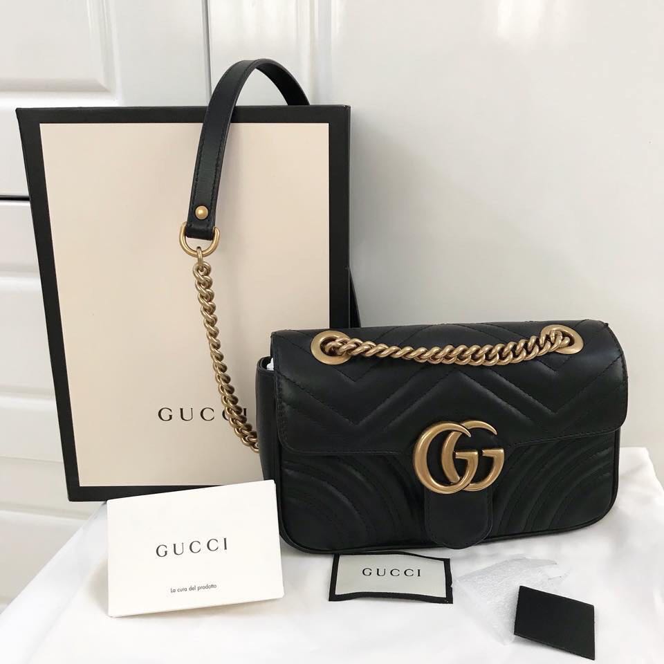 Corrode coat Surrender Gucci marmont 22cm, Luxury, Bags & Wallets on Carousell