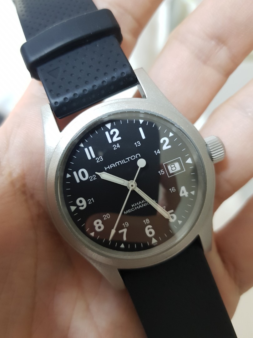 Hamilton Khaki Mechanical 38mm Men S Fashion Watches On Carousell