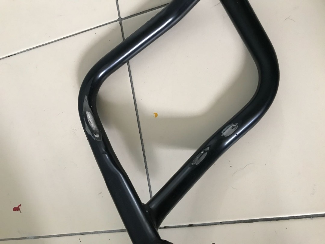 Hepco becker crash bars Africa twin CRF1000L, Motorcycles, Motorcycle