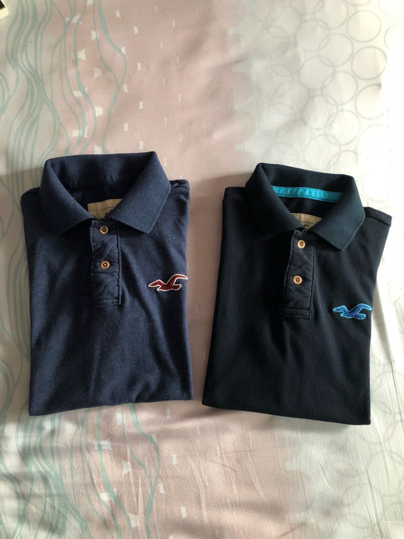 hollister polo muscle fit