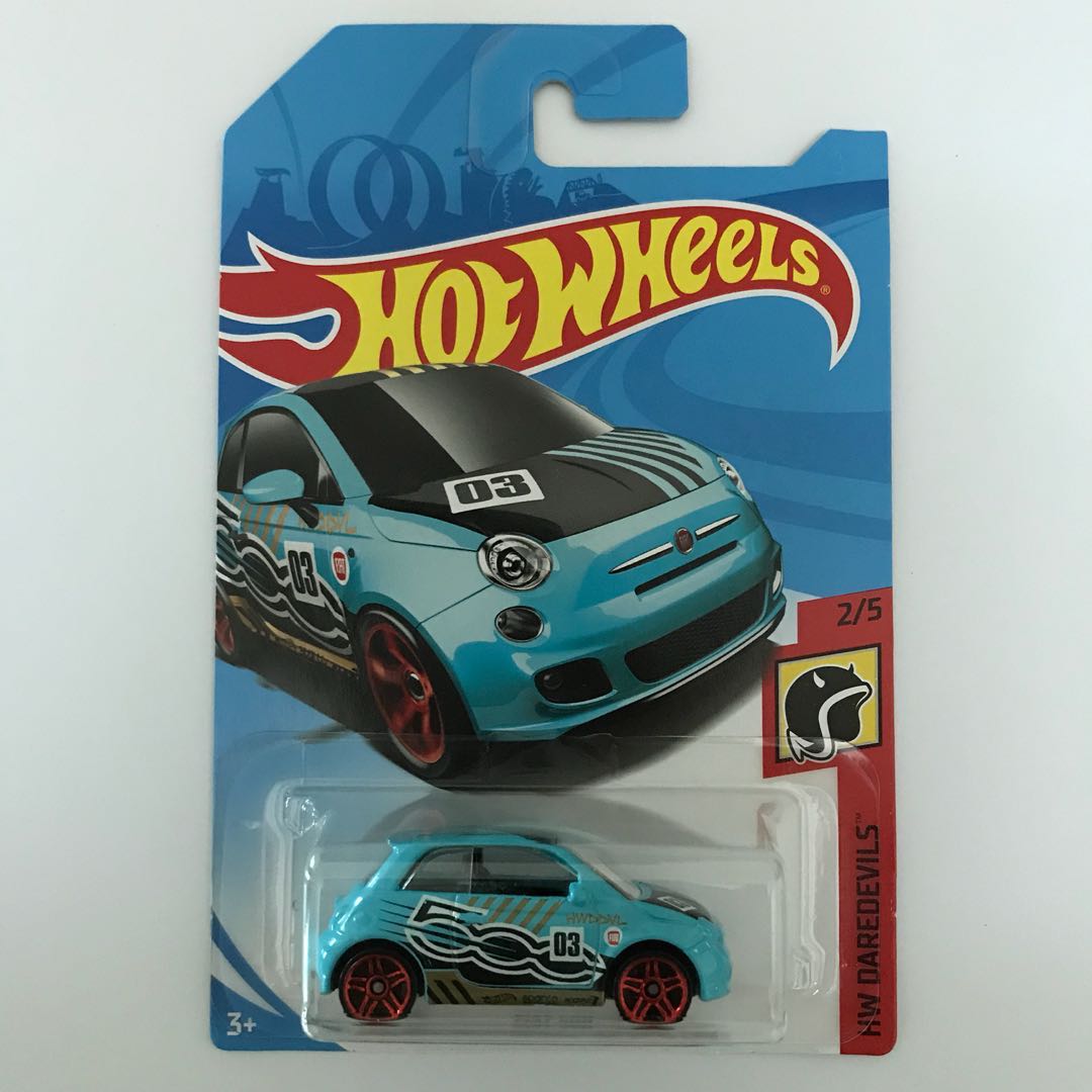 Hot wheels best sale fiat 500 daredevils