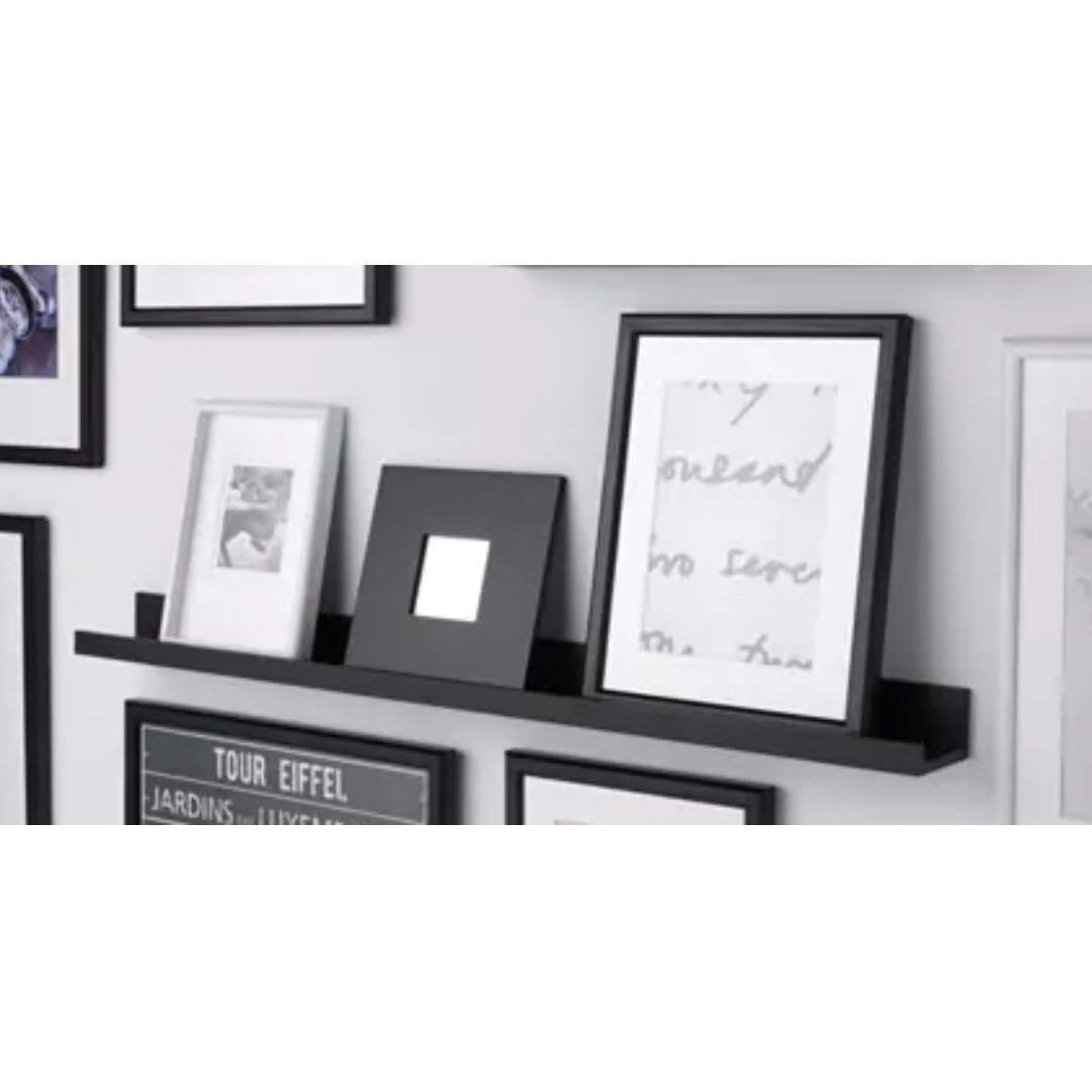 ikea mosslanda picture ledge white