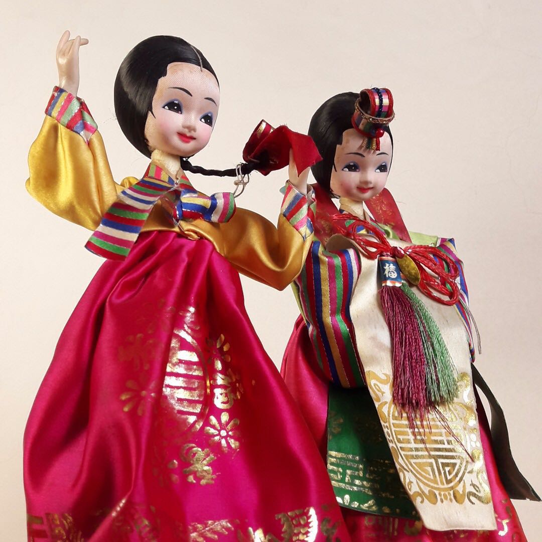 vintage korean dolls