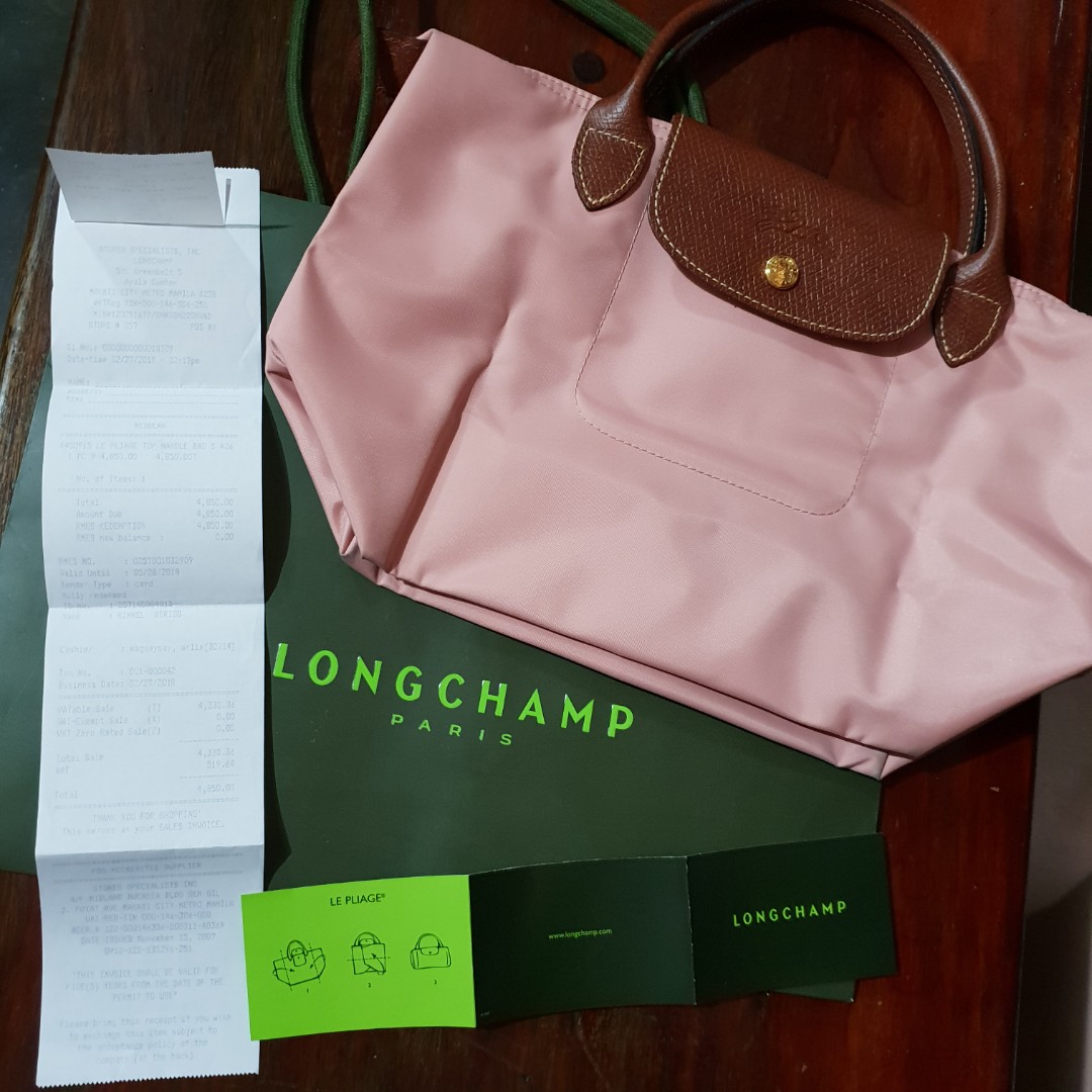 Longchamp bags store philippines greenbelt price
