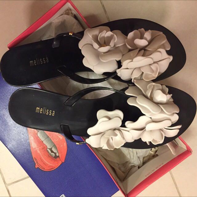 Melissa Harmonic Garden Floral Flip Flops