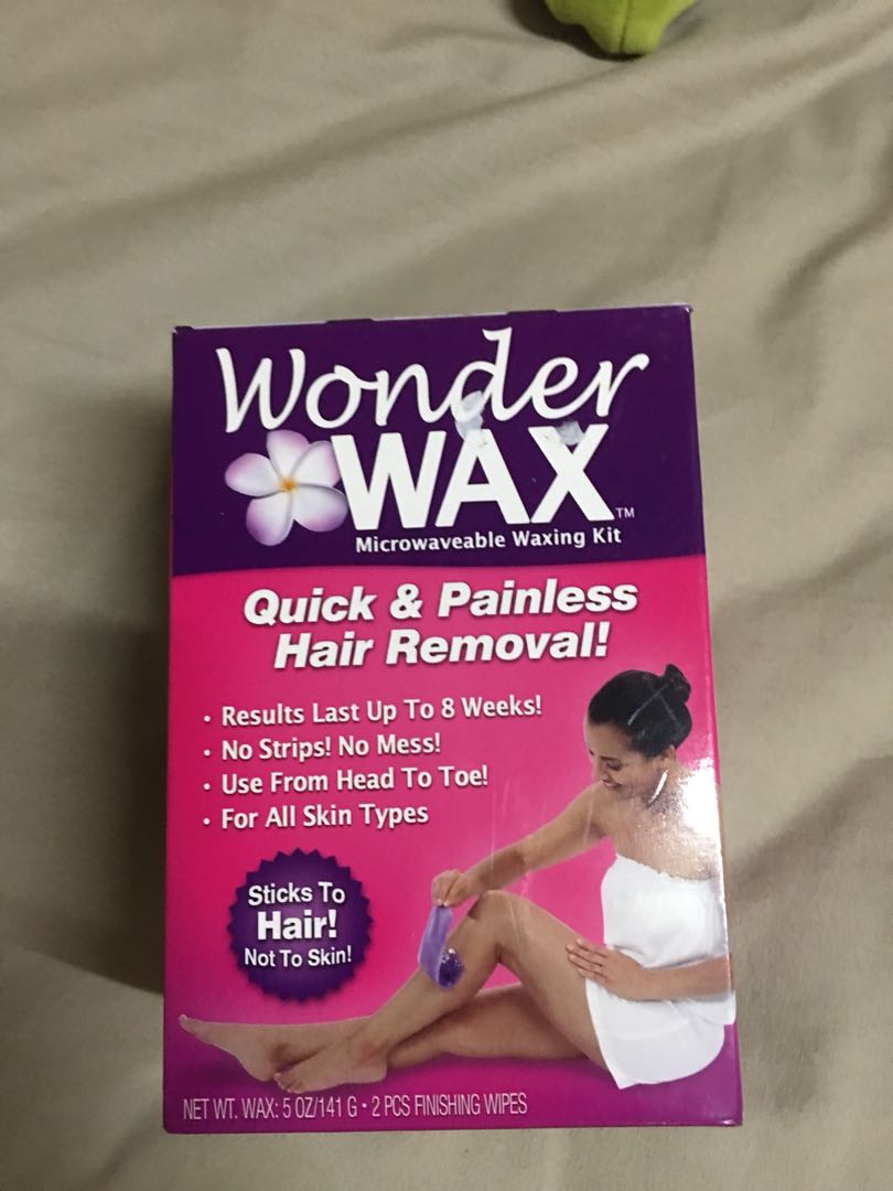 Microwaveable waxing kit, Health & Nutrition, Health Supplements