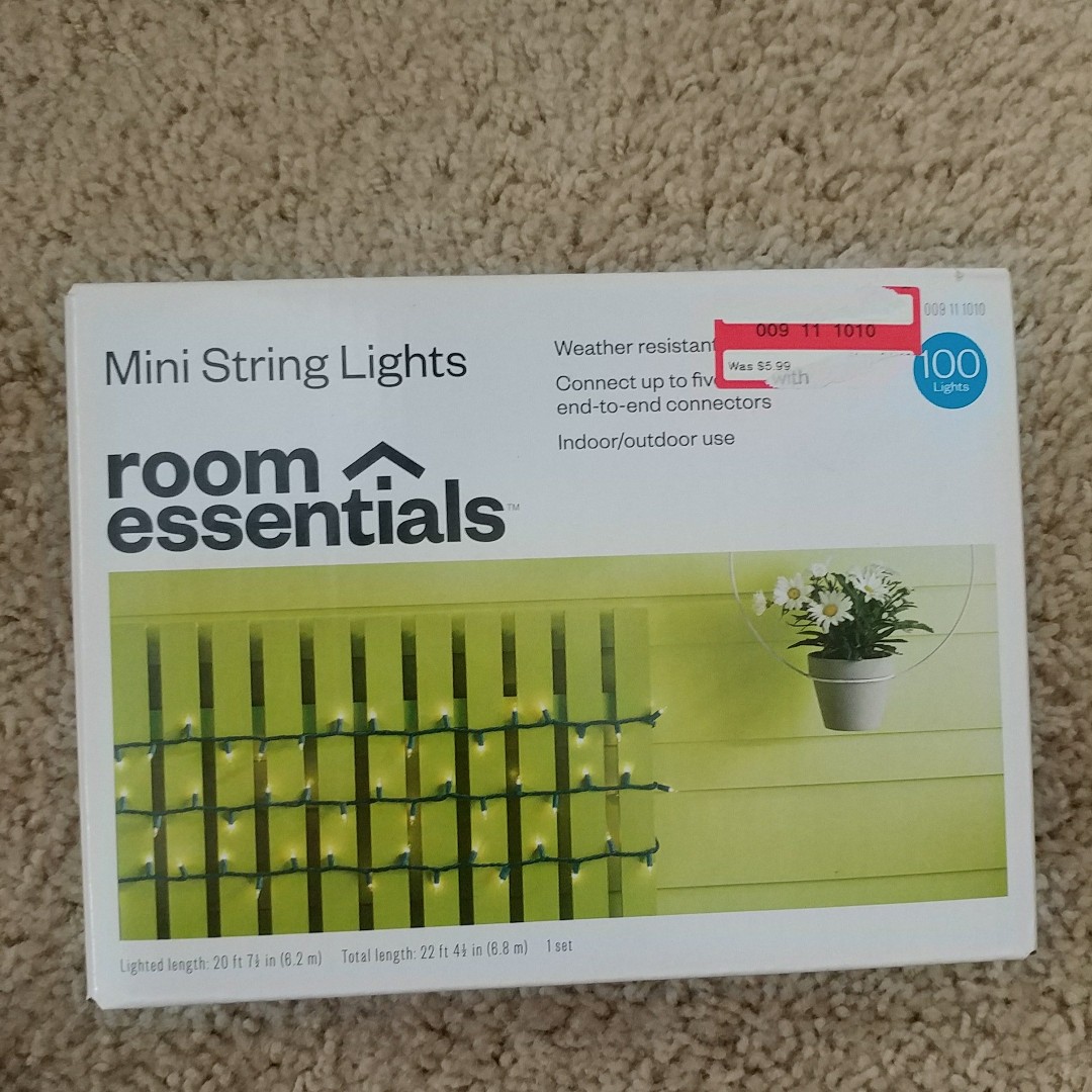 Mini string lights （分類：燈飾）位於 Hong Kong。 由 r.achelc 提交（商品編號 173720000，圖片 1）。簡介： 。