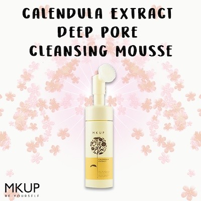 mkup calendula extract cleansing mousse