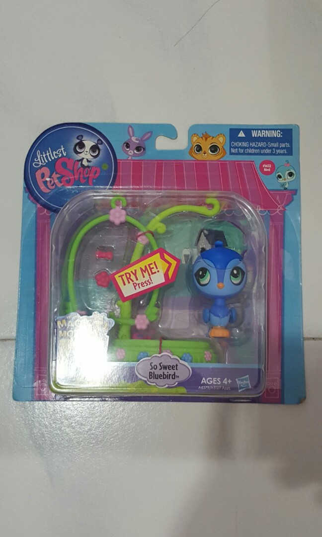 littlest pet shop blue bird