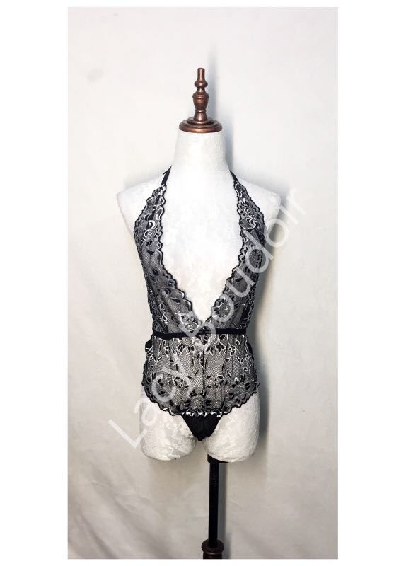 open crotch monokini