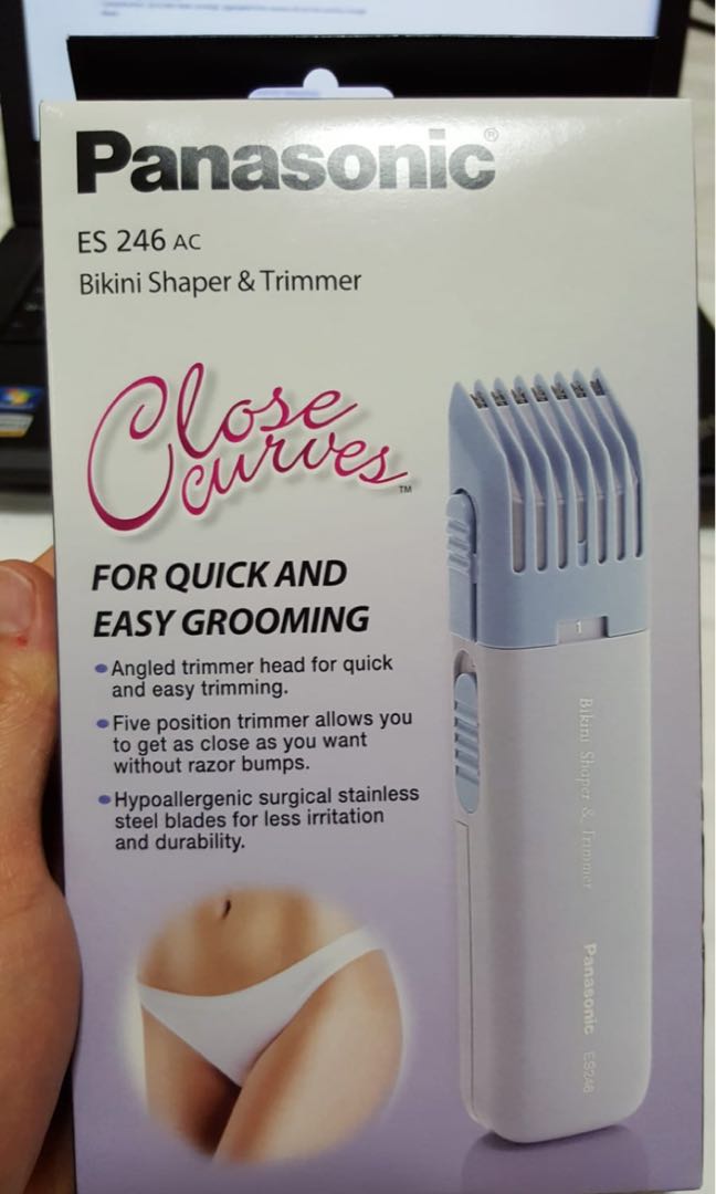 panasonic bikini shaper and trimmer for women es246ac