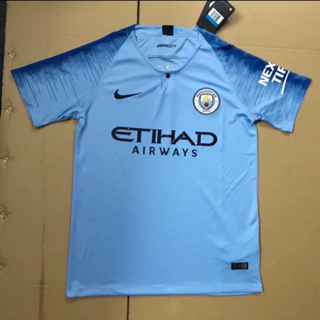 Manchester City Home 18/19 Jersey (PO 
