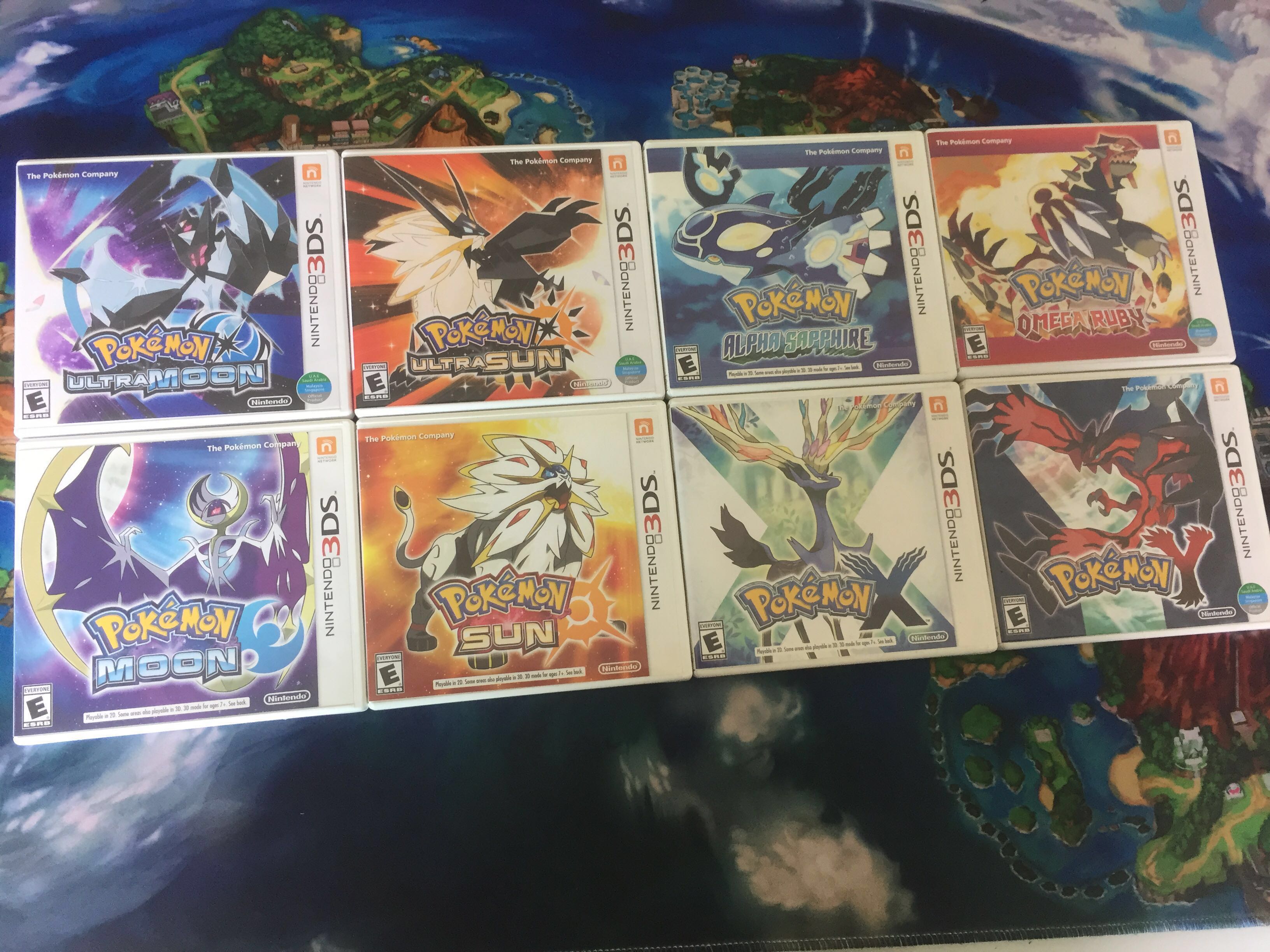 pokemon games for the ds