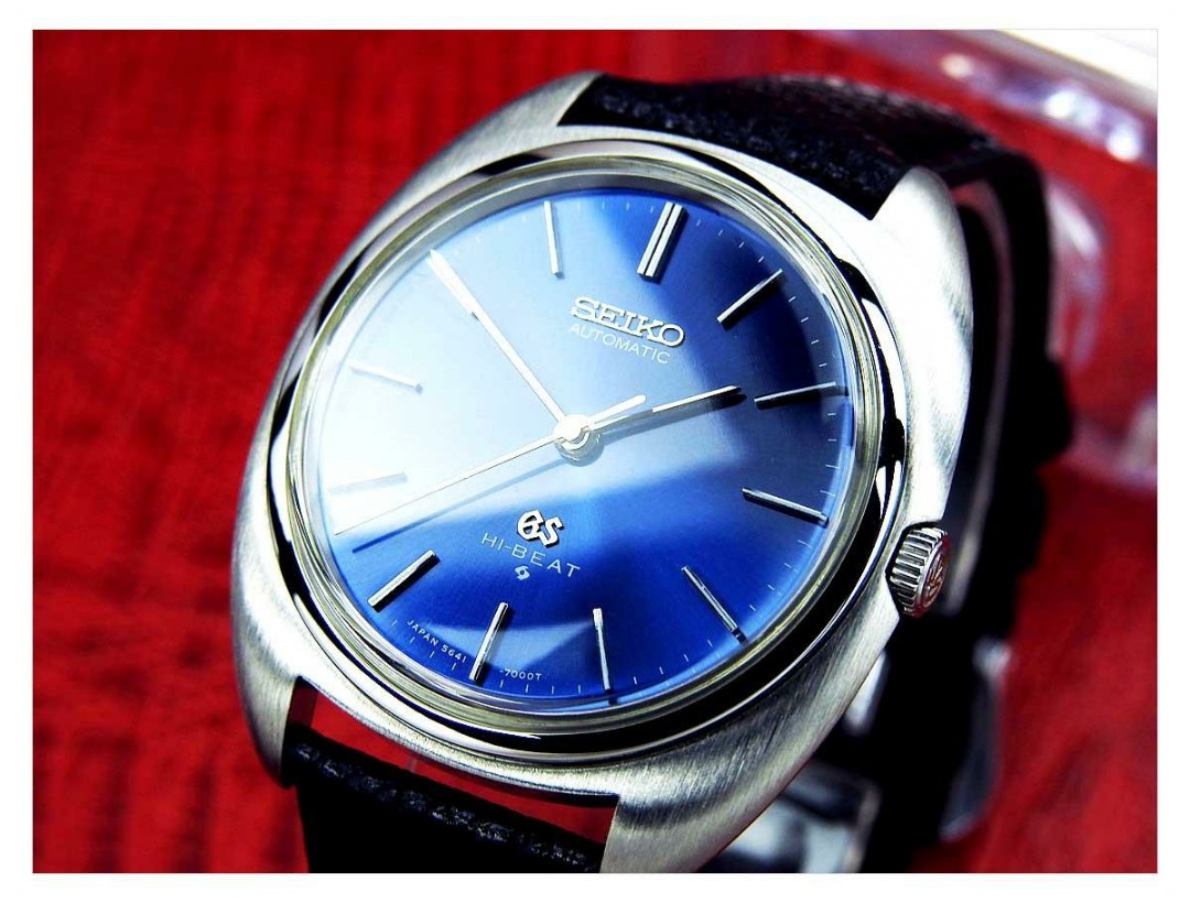 Rare Vintage Jam Grand Seiko GS Hi Beat Blue Dial watch, Men's Fashion,  Watches & Accessories, Watches on Carousell