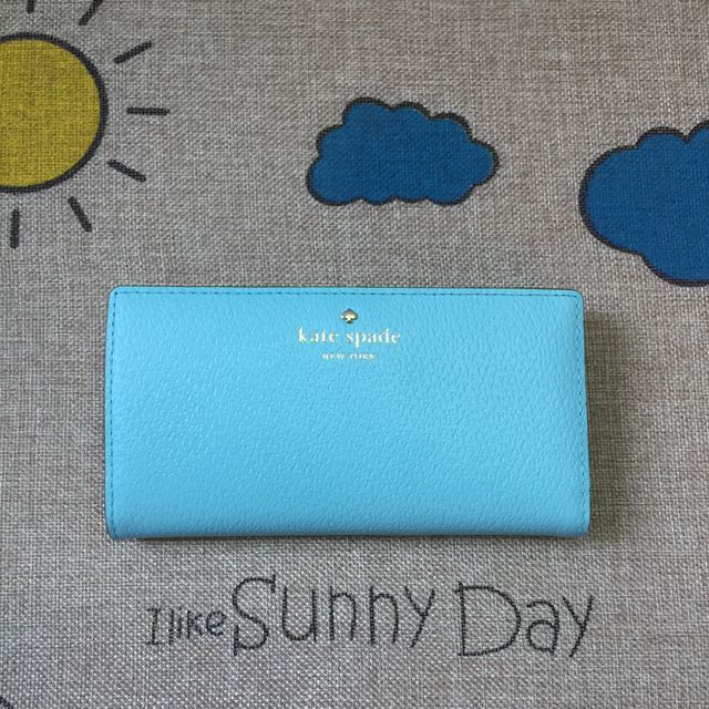 tiffany blue kate spade wallet