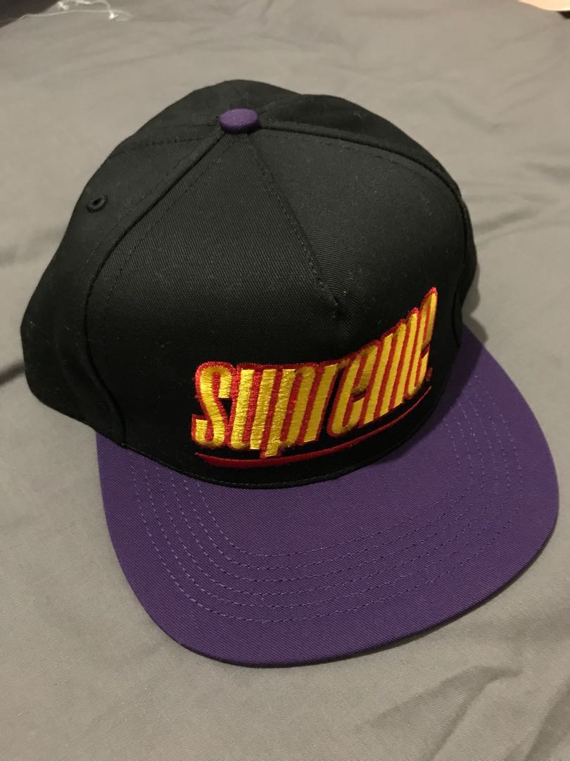 supreme underline hat