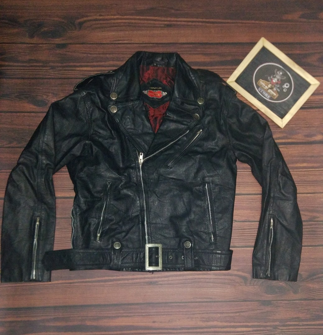 Tokyo Cross Biker Leather Jacket Men S Fashion Men S Clothes On