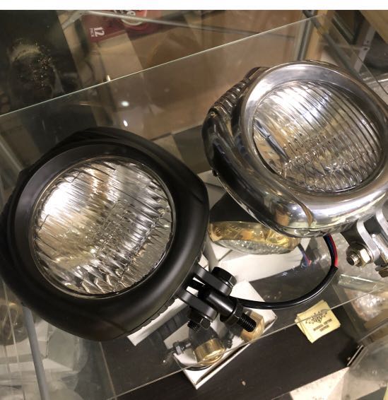 Vintage headlamp headlight NOS, Motorcycles, Motorcycle Accessories on