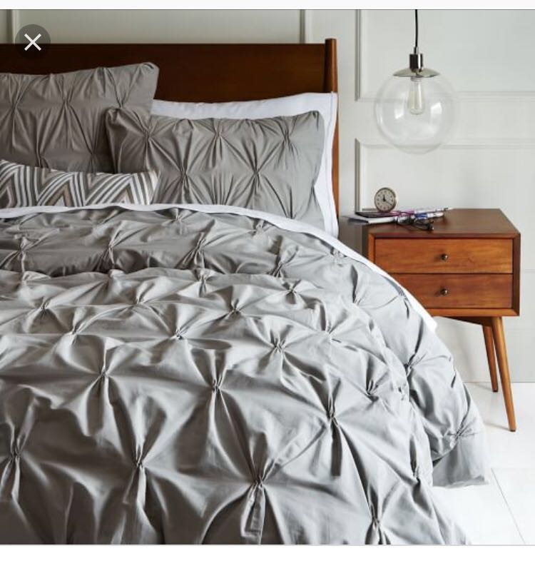 West Elm Quilt Cover Pillow Sham Furniture Home Decor