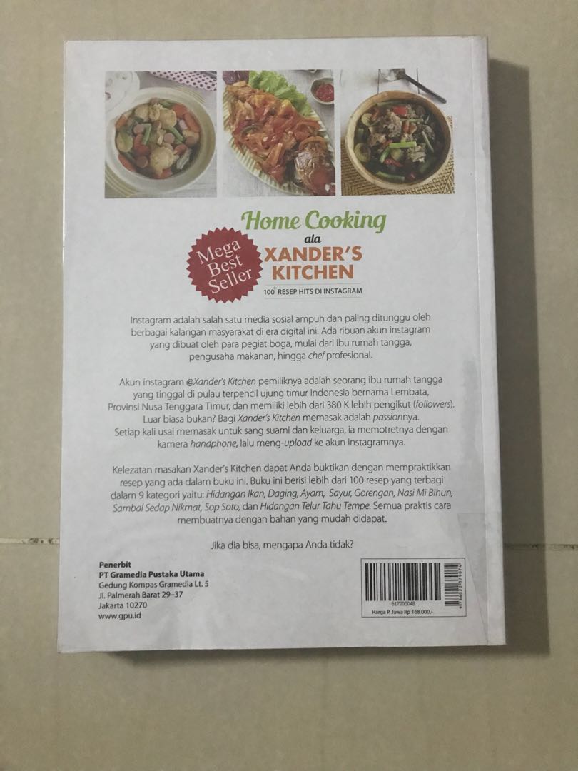 Xander S Kitchen Buku Resep Buku Alat Tulis Buku Di Carousell