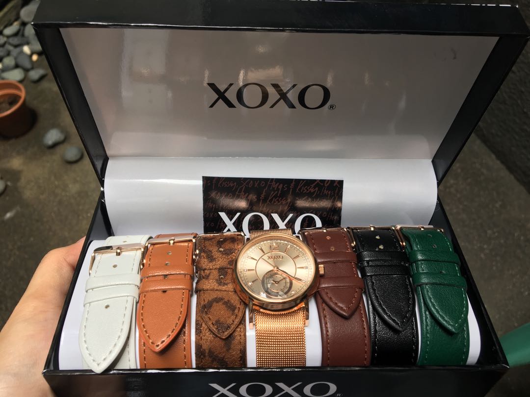 Xoxo discount interchangeable watches
