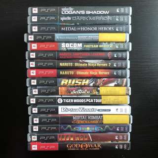 Psp Games Disc Toys Games Carousell Singapore