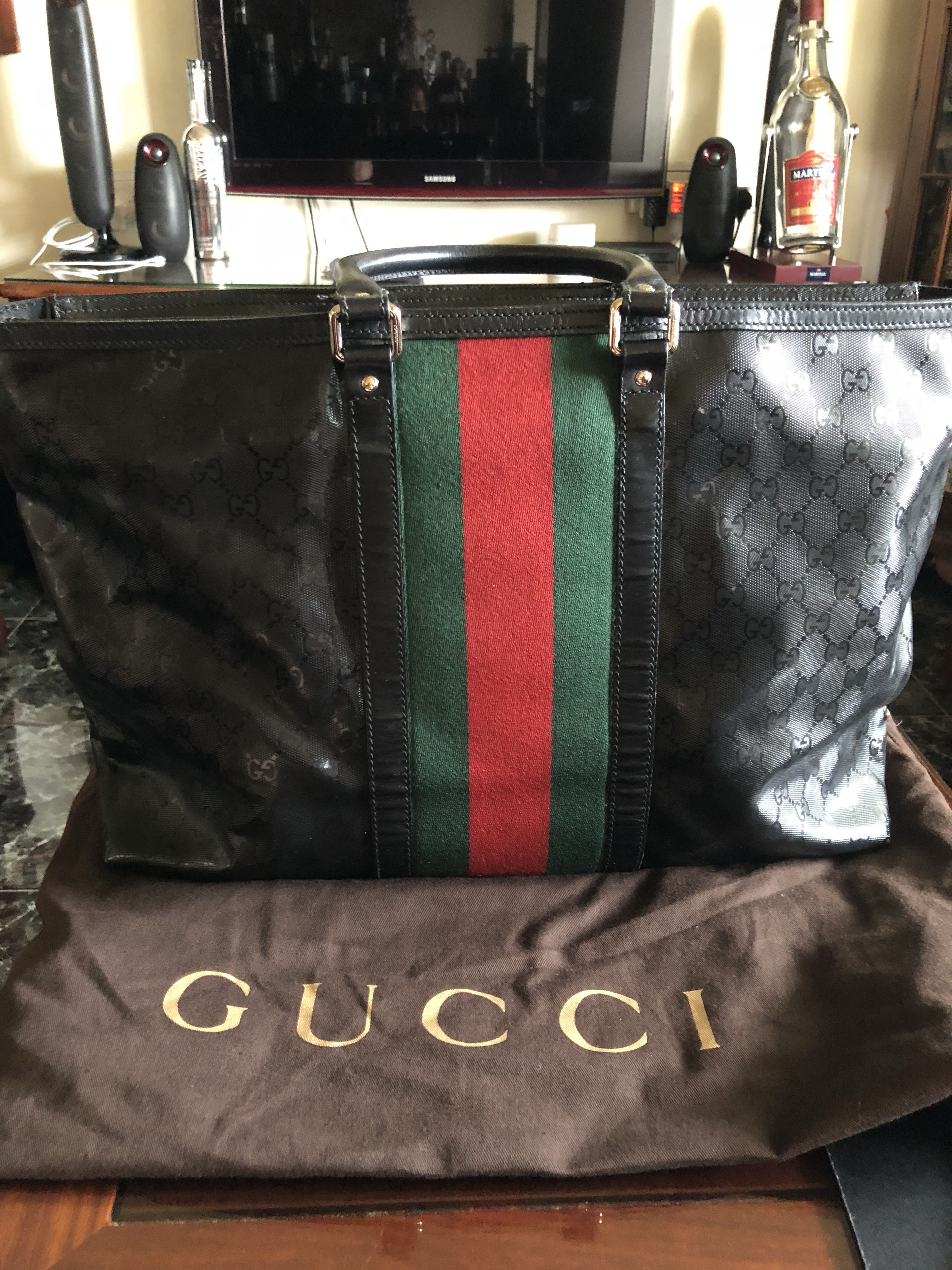 500 By Gucci GG Imprime Bag