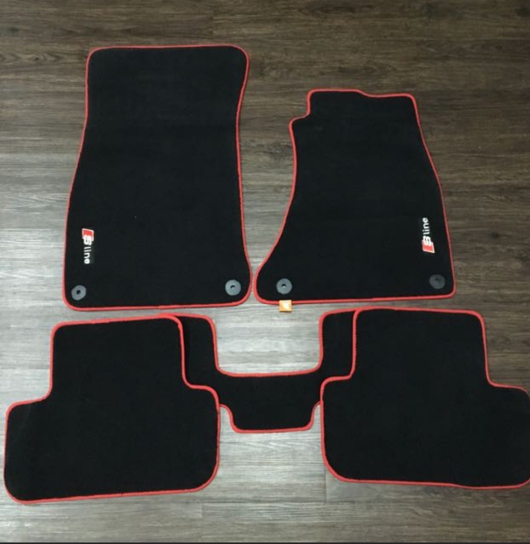 Audi S Line A4 Car Mats Car Accessories Accessories On Carousell