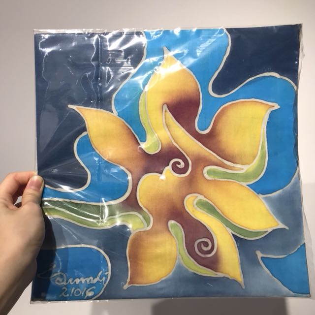 Batik Painting By Local Artist Design Craft Handmade Craft On