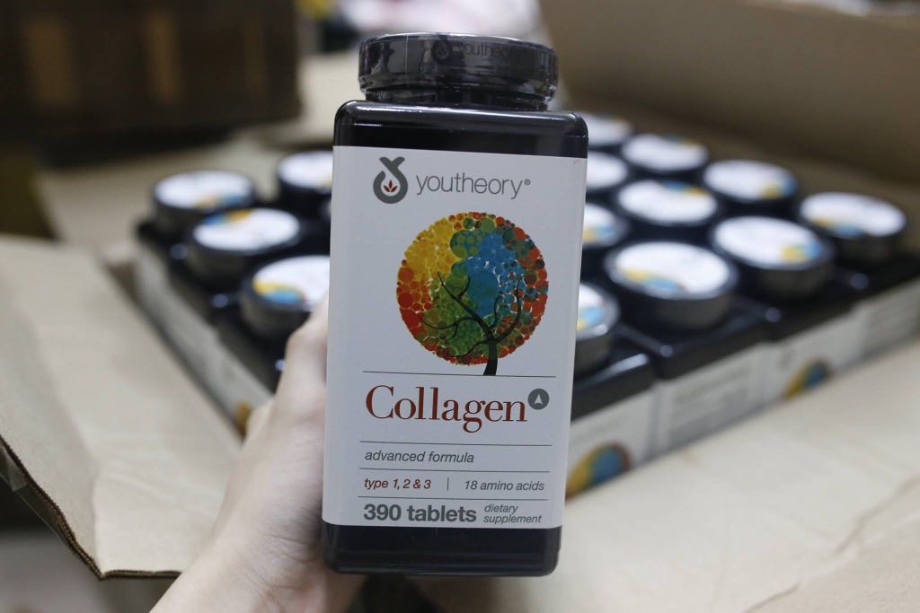 Beauty Collagen Youtheory 390 Tabs Health Beauty Skin Bath Body On Carousell