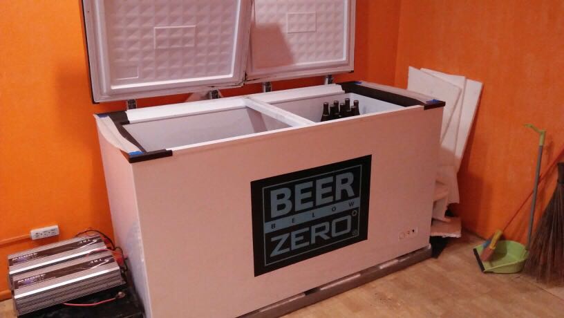 Beer Below Zero Freezer 12 5 Case Capacity Tv Home Appliances Kitchen Appliances Refrigerators And Freezers On Carousell