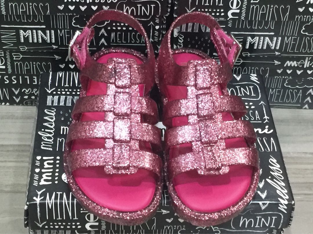 US10 Mini Melissa Flox BB #Pink Glitter 