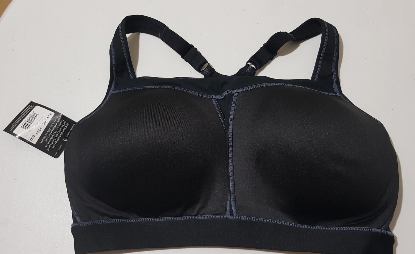 size 40d sports bra