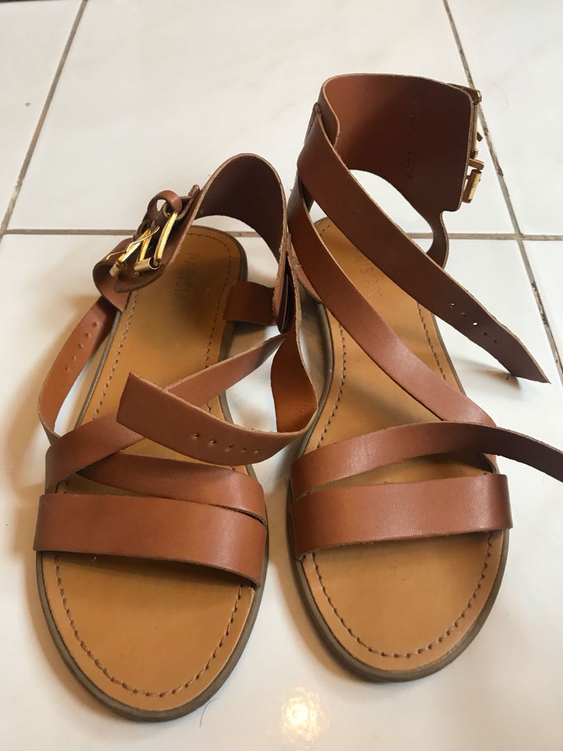 Brown Parisian gladiator sandals size 7 Women s Fashion