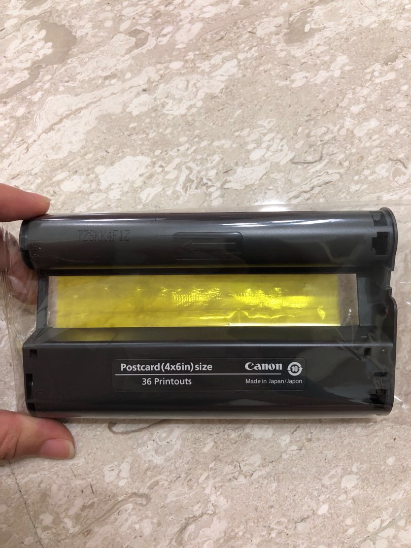 canon kp 36ip color ink with post card sheets