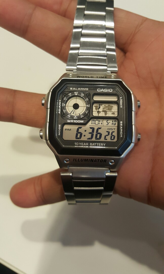 Casio Watch Casino Royale, Men's Fashion, Watches on Carousell